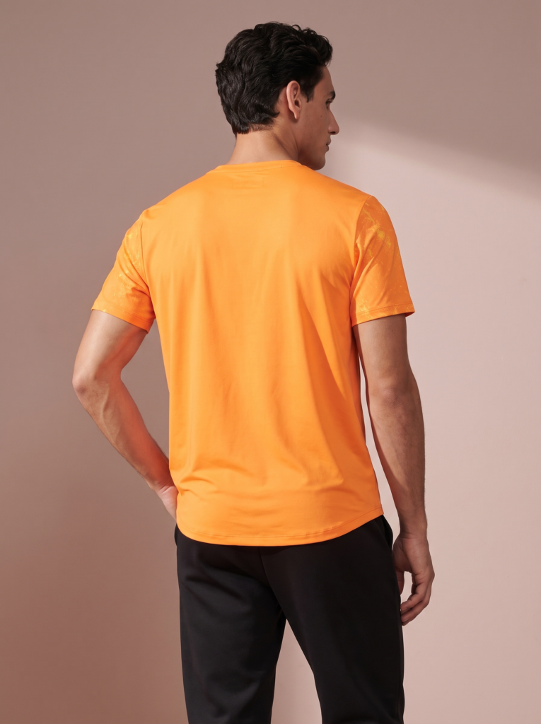 Sjeng Sports Men's Tee Nexus Nexus-O026 heren sportshirt met korte mouwen en ronde hals