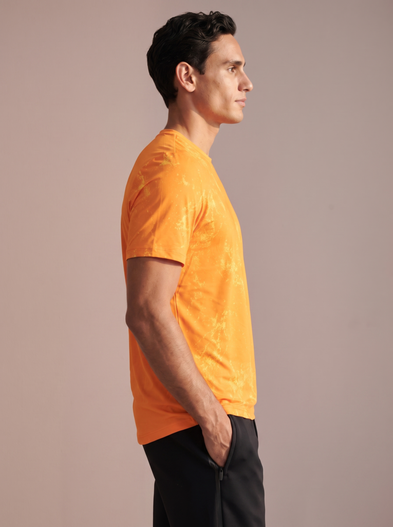 Sjeng Sports Men's Tee Nexus Nexus-O026 heren sportshirt met korte mouwen en ronde hals