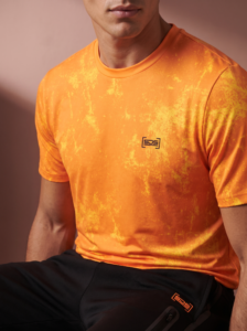 Sjeng Sports Men's Tee Nexus Nexus-O026 heren sportshirt met korte mouwen en ronde hals