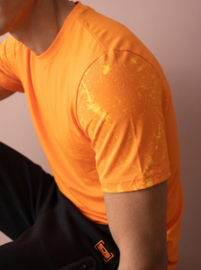 Sjeng Sports Men's Tee Nexus Nexus-O026 heren sportshirt met korte mouwen en ronde hals