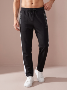 Sjeng Sports Men's Pant Olsen heren trainingsbroek met elastische tailleband, zakken en comfortabele pasvorm