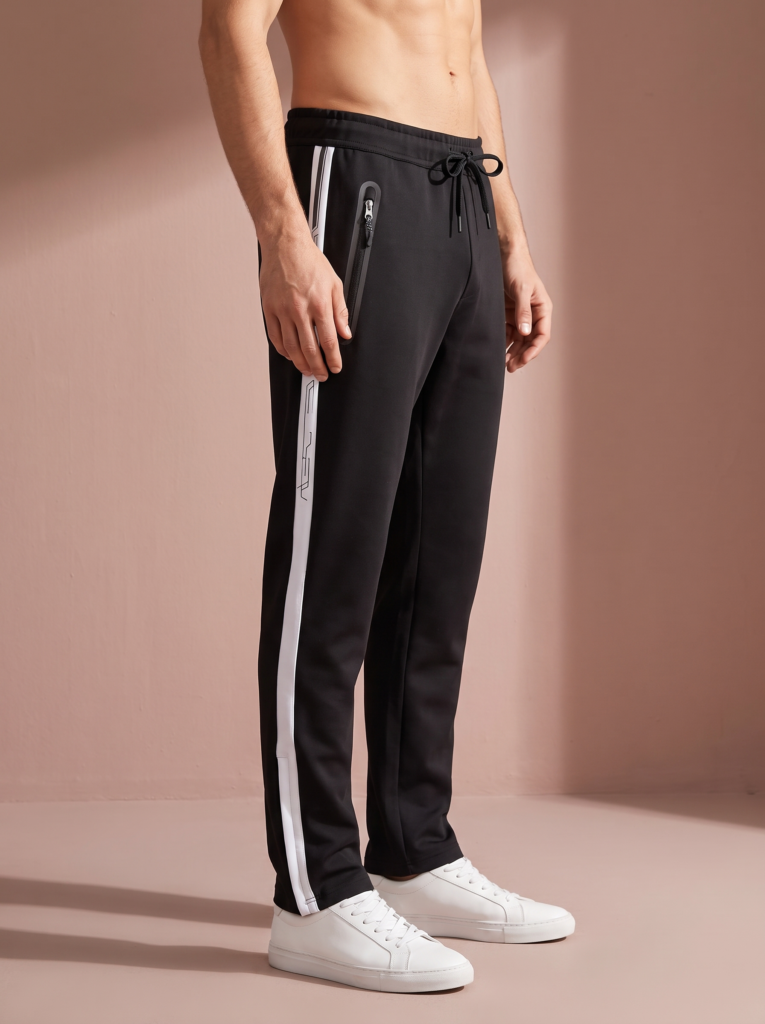 Sjeng Sports Men's Pant Olsen heren trainingsbroek met elastische tailleband, zakken en comfortabele pasvorm