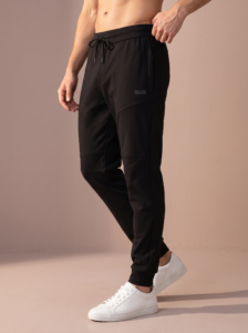 Sjeng Oswin Men's Pant Oswin-B001 klassieke heren trainingsbroek met steekzakken en ritssluiting bij de enkel