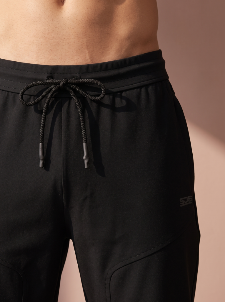 Sjeng Oswin Men's Pant Oswin-B001 klassieke heren trainingsbroek met steekzakken en ritssluiting bij de enkel