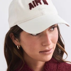 Aim'n Campus Cap 26081508-050 dames pet in de kleur grijs met stijlvol Campus-borduursel