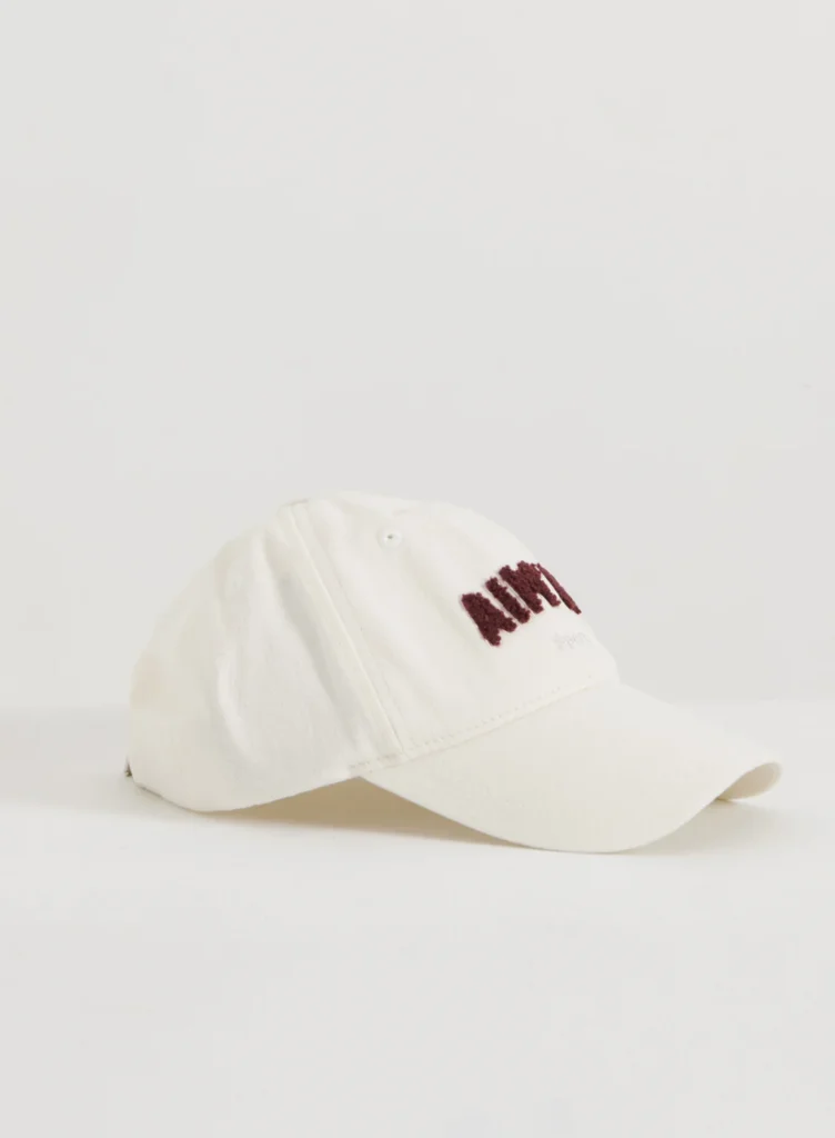 Aim'n Campus Cap 26081508-050 dames pet in de kleur grijs met stijlvol Campus-borduursel