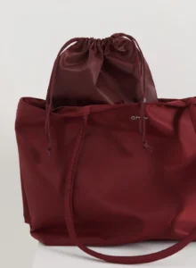 Aim'n Nylon Tote Bag Merlot 26081510-merlot dames tas in de kleur Merlot bordeauxrood van lichtgewicht nylon