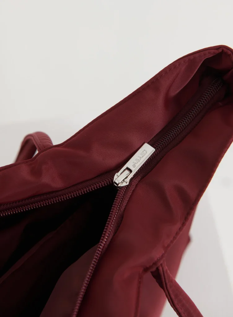 Aim'n Nylon Tote Bag Merlot 26081510-merlot dames tas in de kleur Merlot bordeauxrood van lichtgewicht nylon