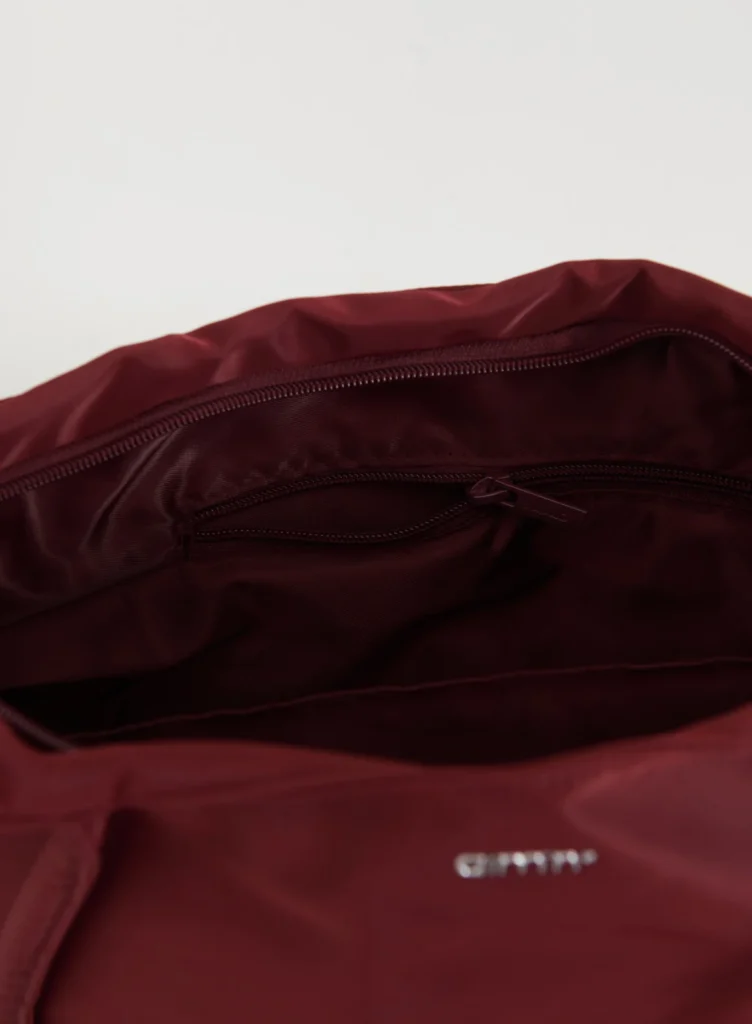 Aim'n Nylon Tote Bag Merlot 26081510-merlot dames tas in de kleur Merlot bordeauxrood van lichtgewicht nylon
