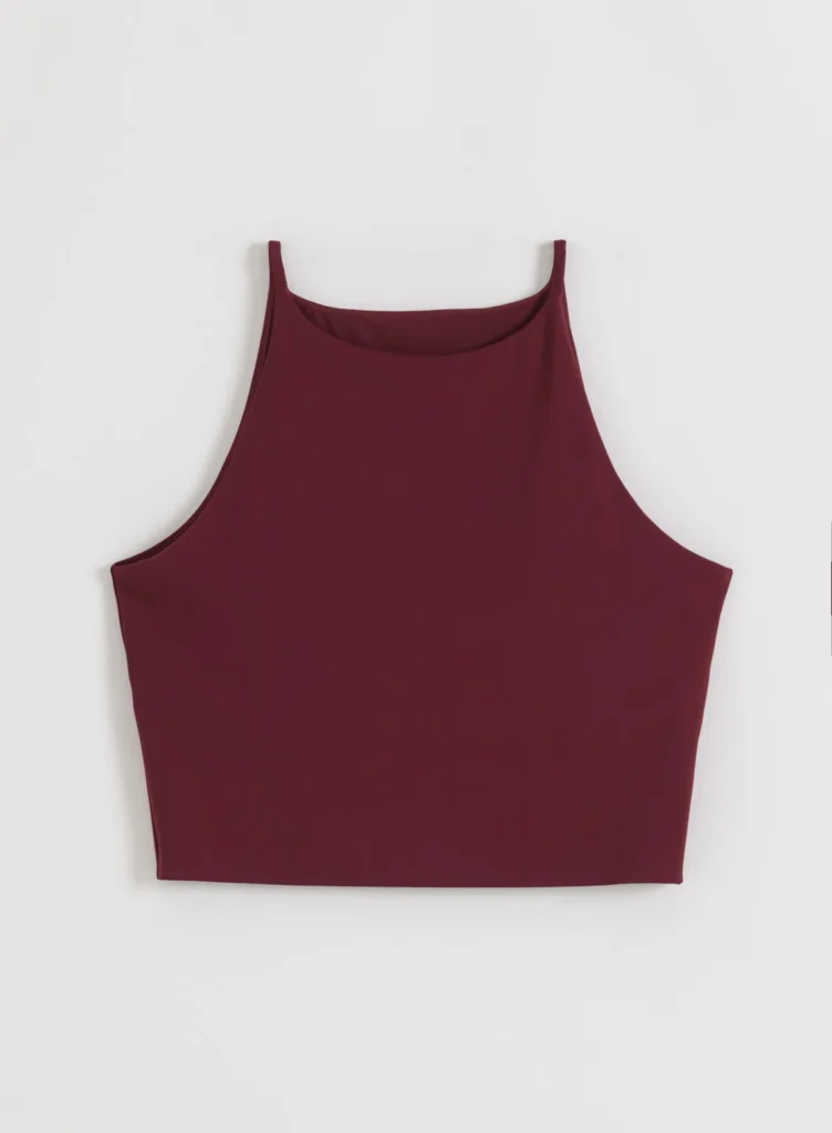 Aim'n Sense Halter Bralette 25050777 dames sport top met halternek en zachte Sense stof