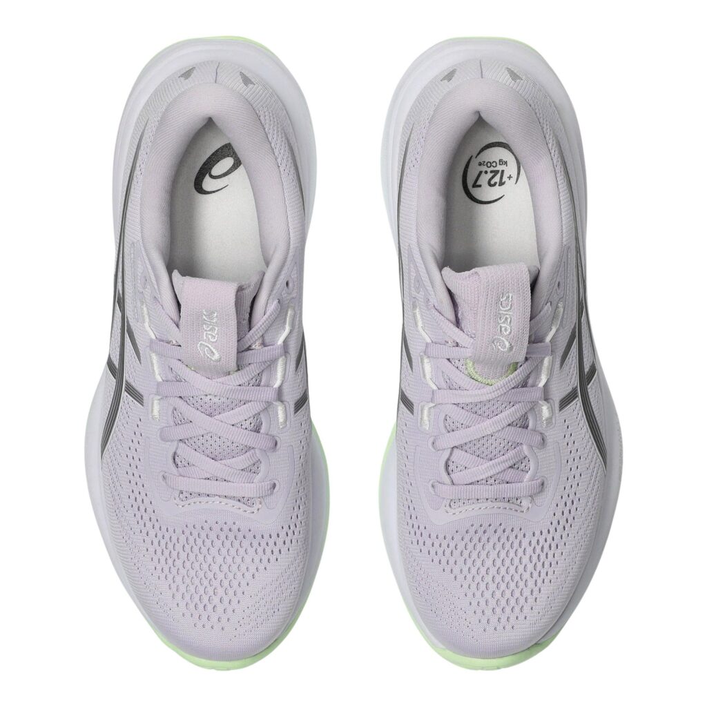 Zijaanzicht van de Asics Gel-Cumulus 26 damesschoen