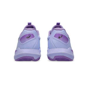 Asics Gel-Solution Speed FF 4 Clay damesschoen in het blauw (1042A312-400) met visgraatprofiel voor gravel en padel