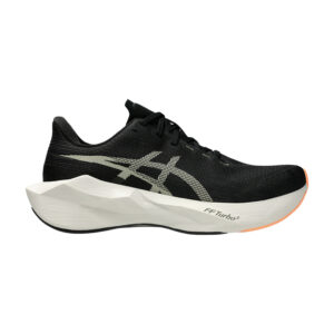 Asics Novablast 6 heren hardloopschoenen zwart wit 1011C243-001