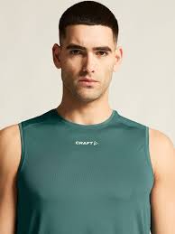 Craft Adv Essence SL Tee 2 heren mouwloos sportshirt