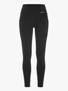 Craft Essence Tights 3 W dames lange sportlegging zwart vooraanzicht