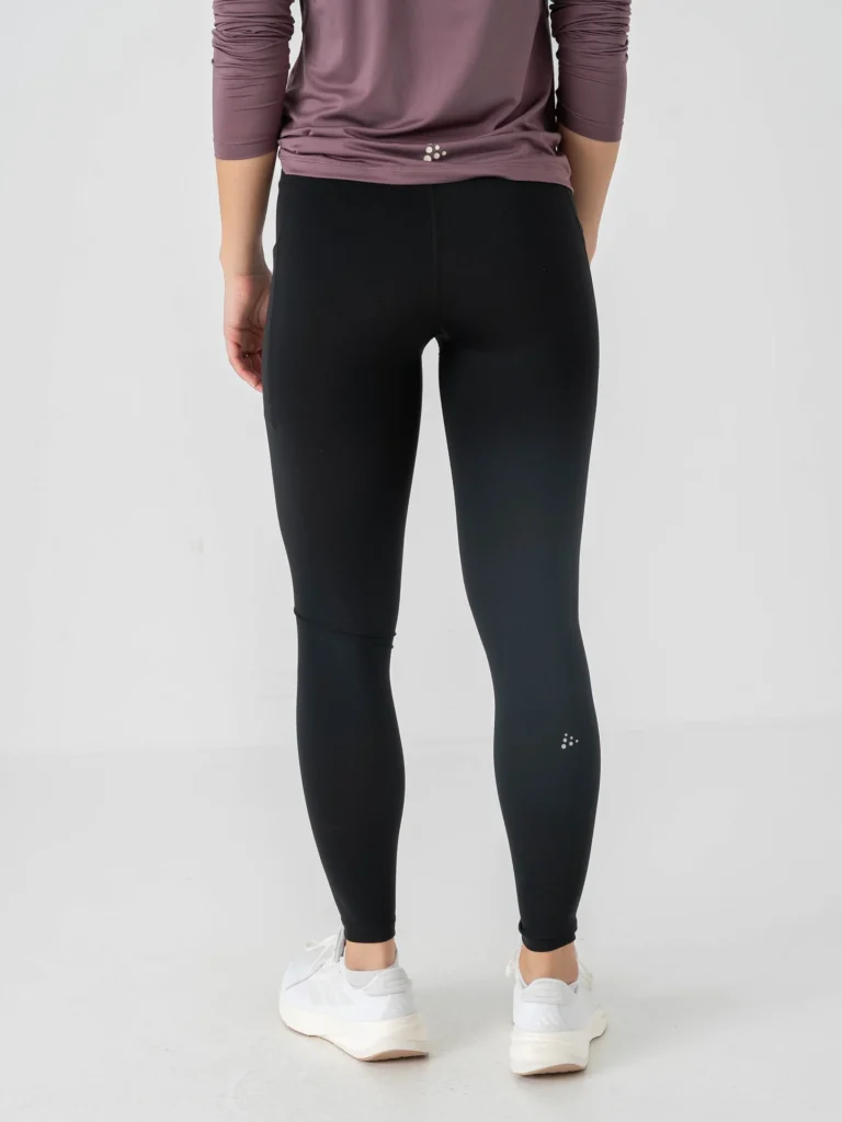 Craft Essence Tights 3 W dames lange sportlegging zwart vooraanzicht