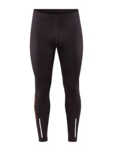 Craft Essence Tights heren lange sportlegging zwart vooraanzicht