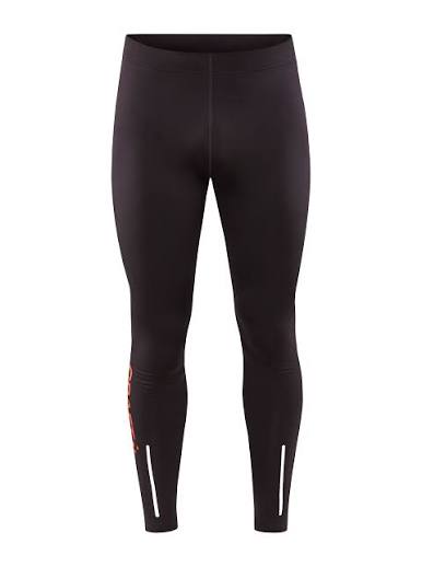 Craft Essence Tights heren lange sportlegging zwart vooraanzicht