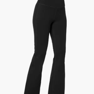 Goldbergh Lunge Tight dames sportlegging zwart vooraanzicht