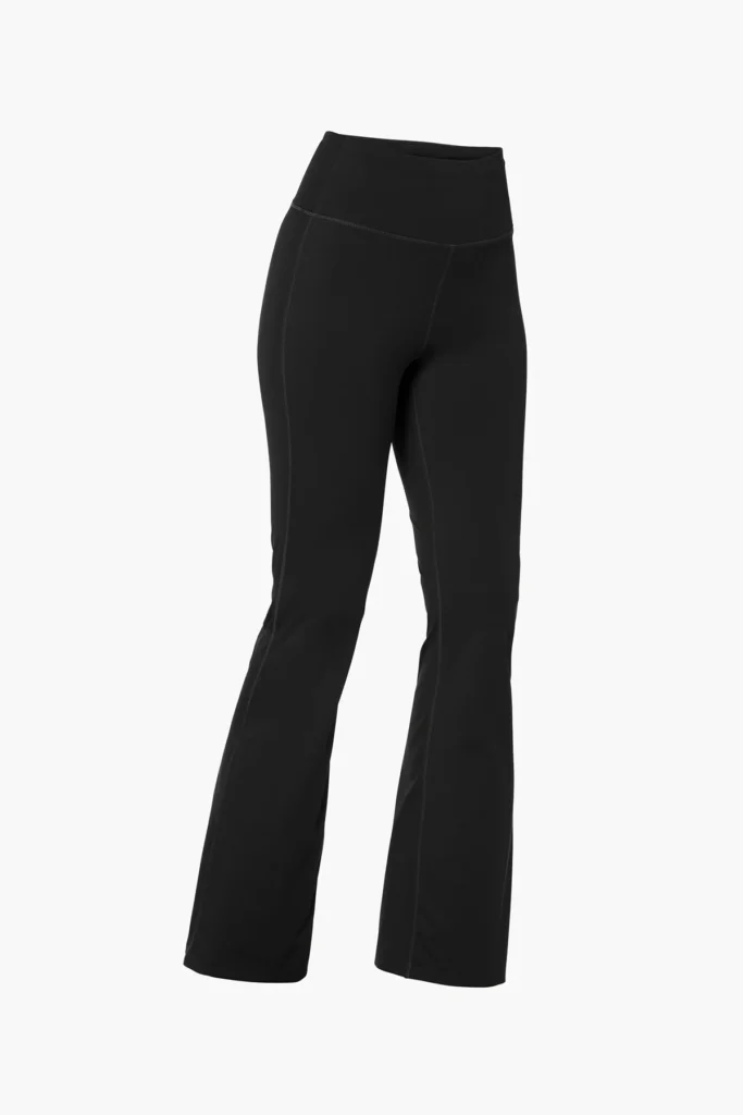 Goldbergh Lunge Tight dames sportlegging zwart vooraanzicht