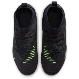 Nike Jr Phantom 6 High Club FG MG voetbalschoenen voor kinderen in het zwart