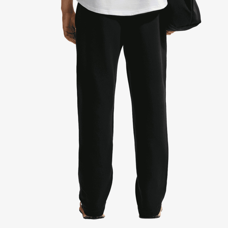 Nike Sportswear Club Fleece Open Hem heren broek zwart vooraanzicht