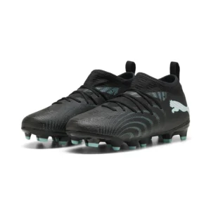 Puma Future 9 Match FG/AG Jr kindervoetbalschoenen met elastische kraag en veelzijdige noppenconstructie