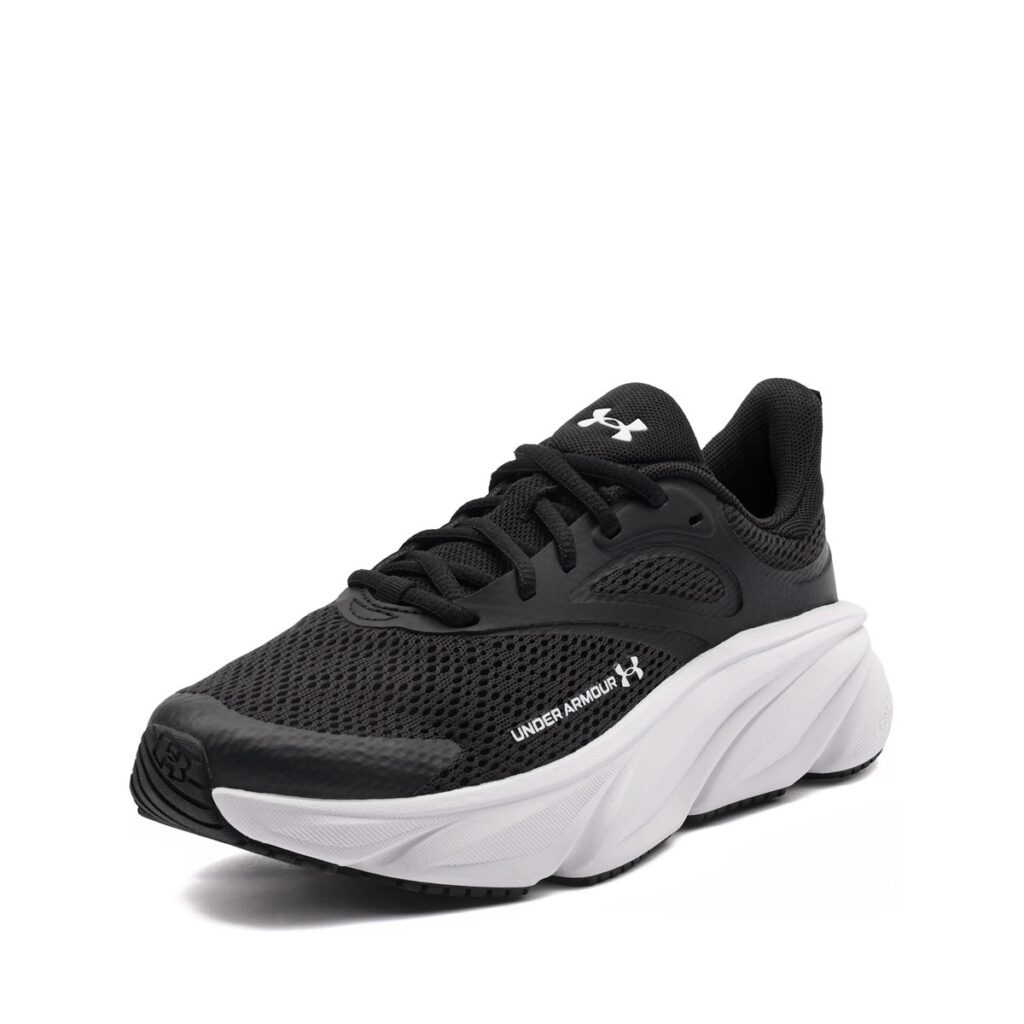 Under Armour BGS Rogue jongens sportschoenen in het zwart (6006922-001) met dempende zool
