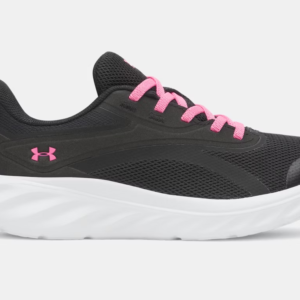 Under Armour GPS Ascend AL kinder sportschoenen in het zwart (6010476-001) en elastische veters