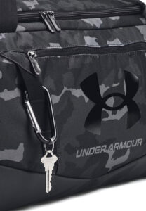 Under Armour Undeniable 5.0 Dufflebag S sporttas in het grijs (1369222-007) met schoenenvak en verstelbare schouderband