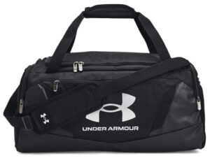 Under Armour Undeniable 5.0 Duffle S sporttas in het zwart (1369222-001) met schoenenvak en verstelbare schouderband