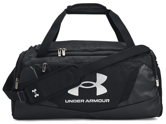 Under Armour Undeniable 5.0 Duffle S sporttas in het zwart (1369222-001) met schoenenvak en verstelbare schouderband