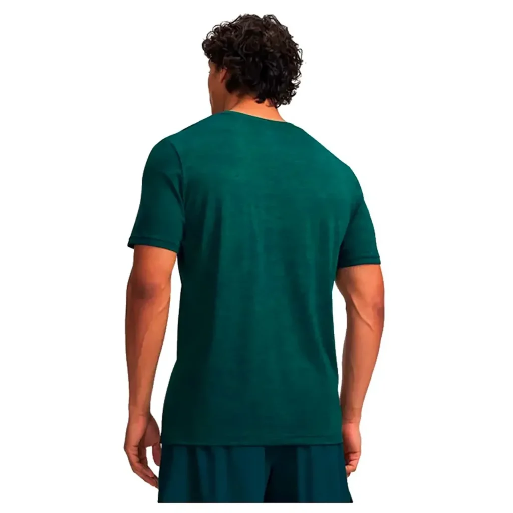 Under Armour Vanish Elite Seamless SS 6010591-919 sportshirt voor heren in het groen met naadloze afwerking