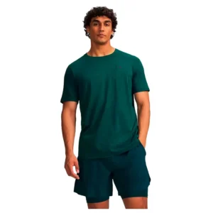 Under Armour Vanish Elite Seamless SS 6010591-919 sportshirt voor heren in het groen met naadloze afwerking