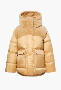Goldbergh Kimochi Jacket GB00320263-7485 zandkleurig luxe damesjack met opstaande kraag