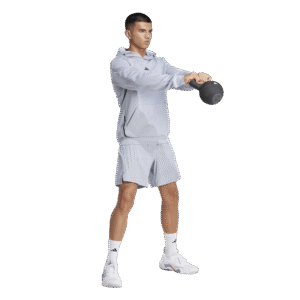 Adidas D4T Hoodie JN7393 technische en ademende heren sweater met capuchon en ritszakken
