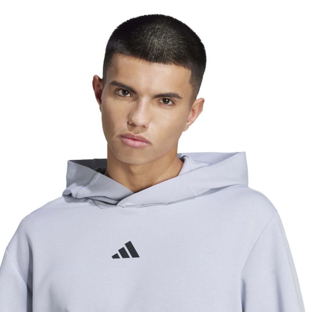 Adidas D4T Hoodie JN7393 technische en ademende heren sweater met capuchon en ritszakken