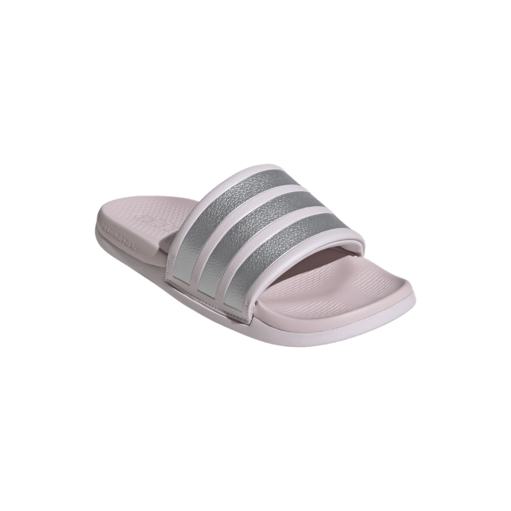 Adidas Adilette Comfort 2.0 JP9122 zachte badslippers met voorgevormd Cloudfoam voetbed en iconische 3-Stripes