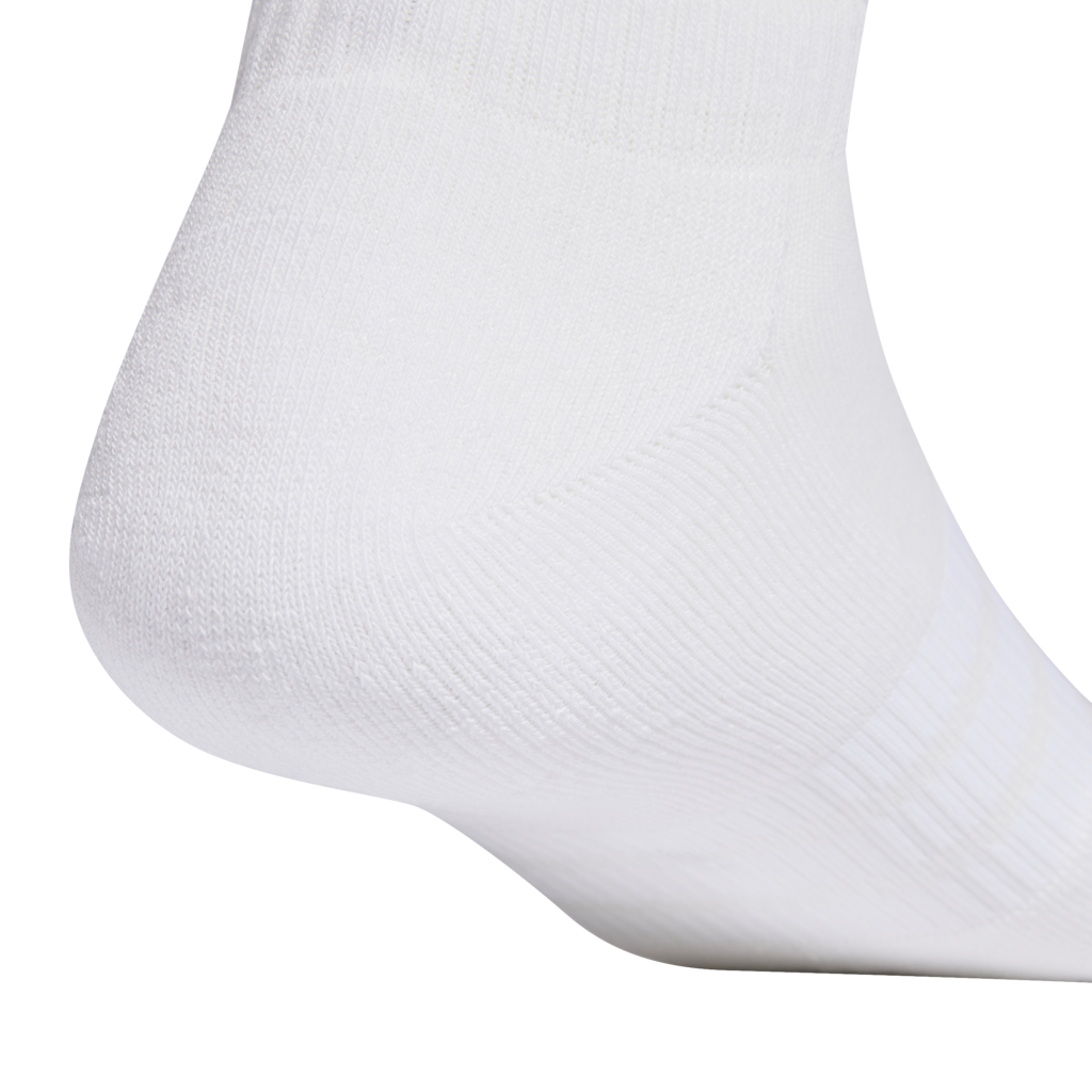 adidas Cushioned Low-Cut Socks 3P JZ0535 zwarte lage sportsokken met wit adidas logo en gedempte zool 3-pack