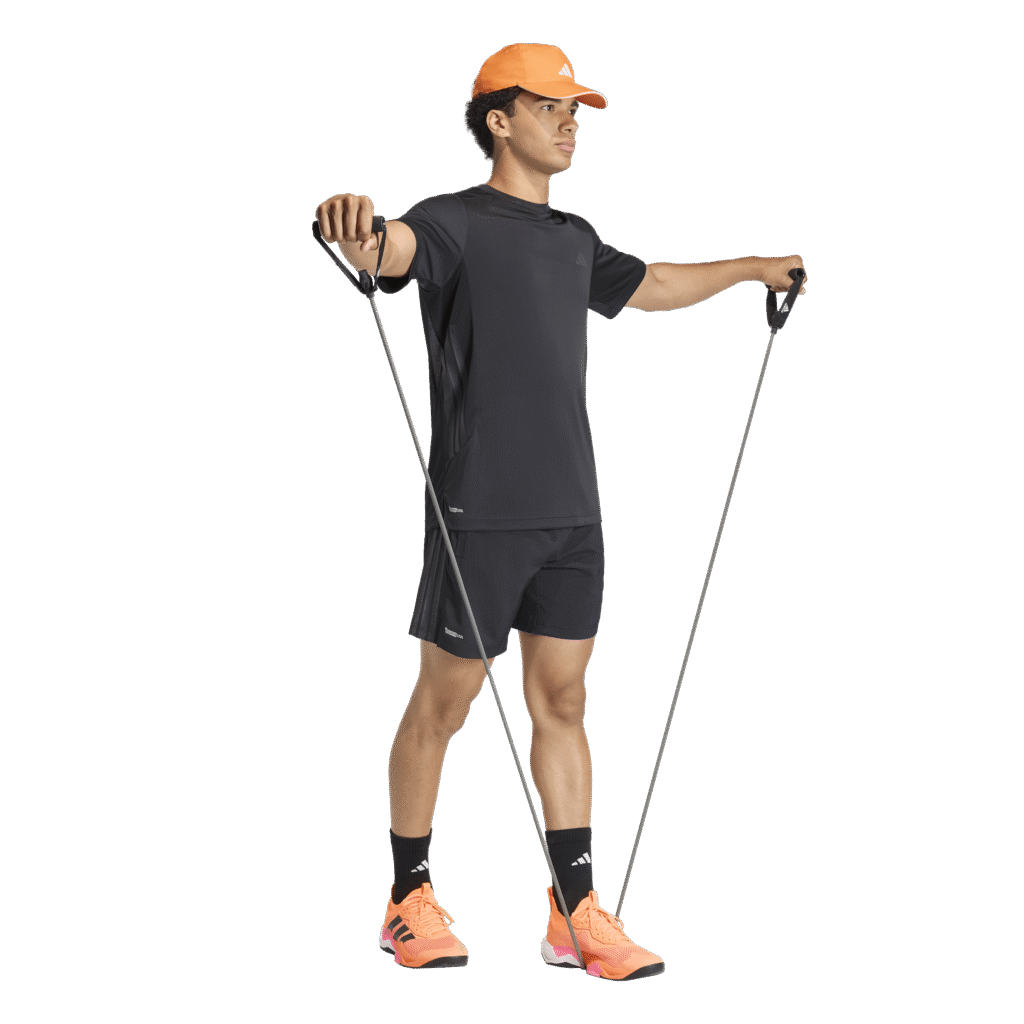 Adidas Techess 3S Short KE9870 lichte en ademende heren sportshort met 3-Stripes