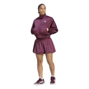 Adidas Bubble Skirt Maroon/Lidevi comfortabel dames sportrokje voor tennis en padel