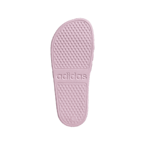 Adidas Adilette Aqua KJ7350 roze badslippers met glimmend roze drie strepen en zacht EVA voetbed