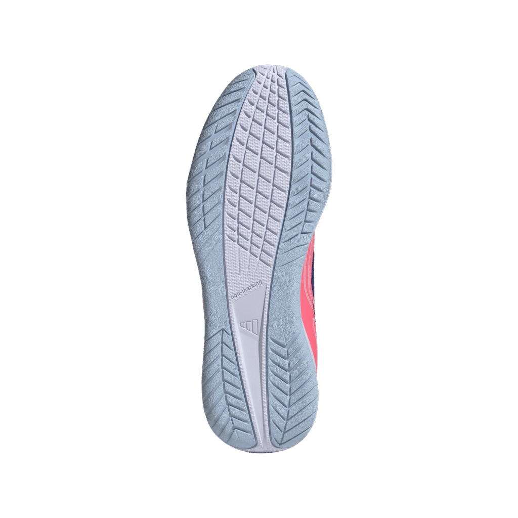 Adidas F50 Hyperfast Club in J junior zaalvoetbalschoenen met non-marking zool voor zaalvoetbal en gymles