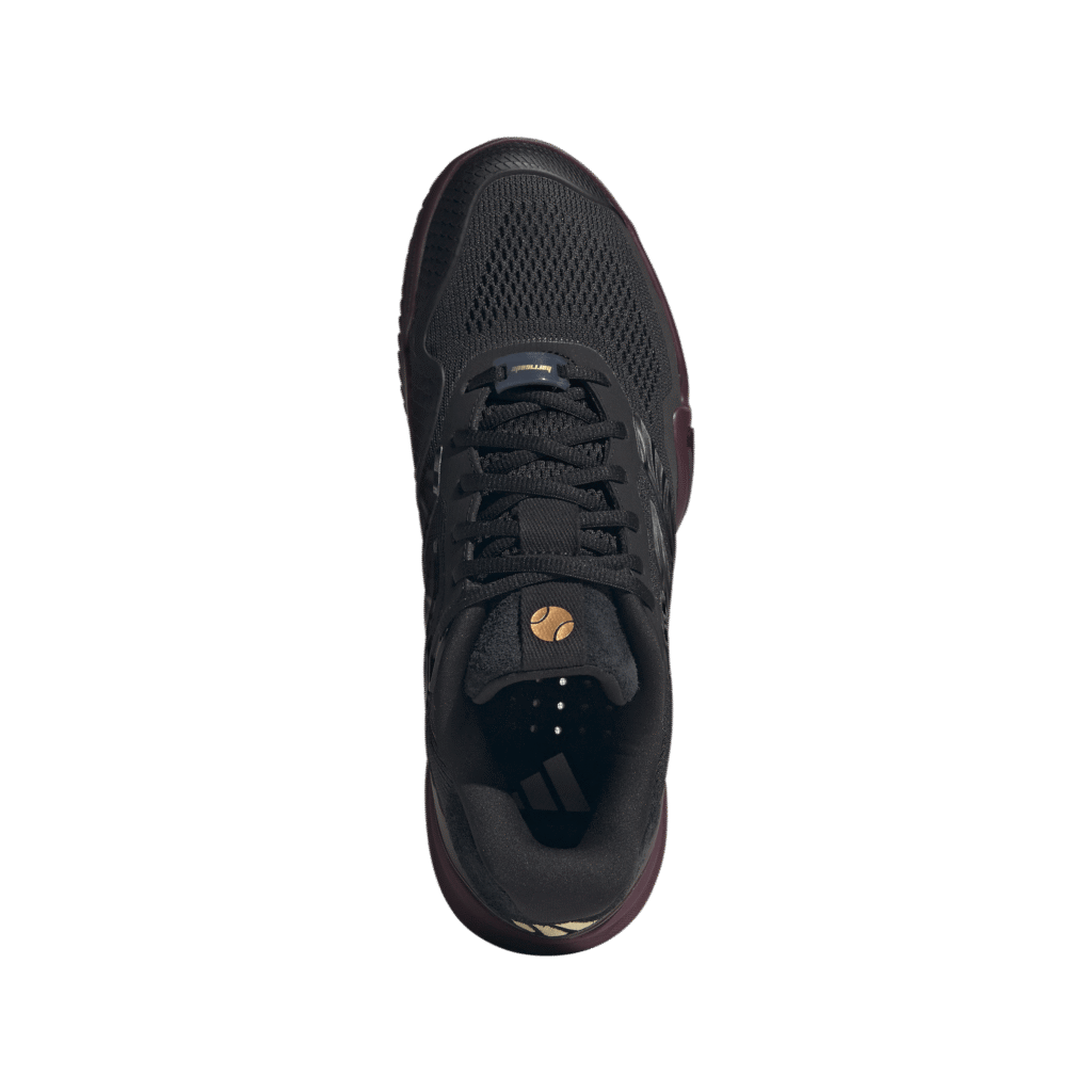 Adidas Barricade 14 M S KK4411 zwarte heren tennisschoen voor maximale stabiliteit en grip