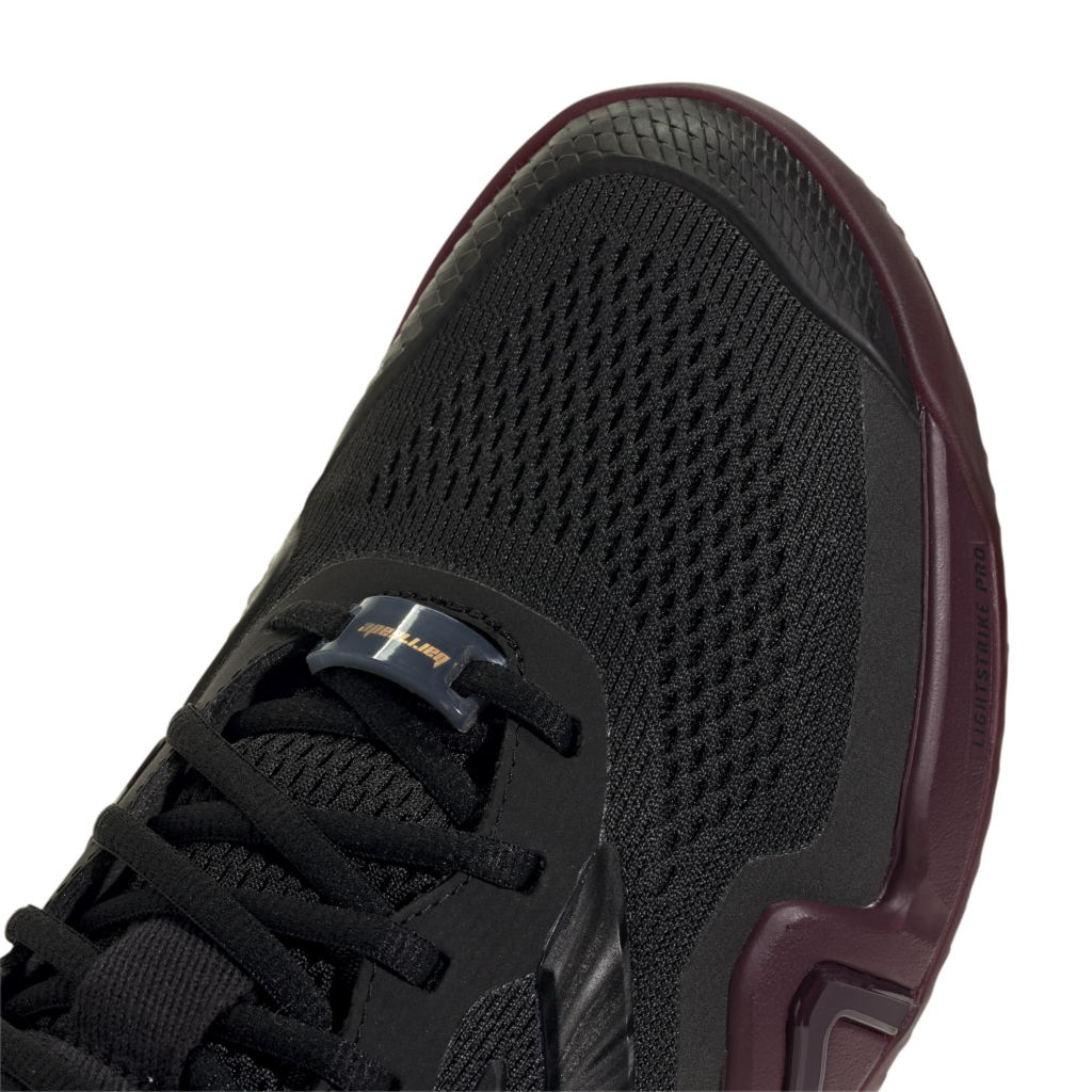 Adidas Barricade 14 M S KK4411 zwarte heren tennisschoen voor maximale stabiliteit en grip
