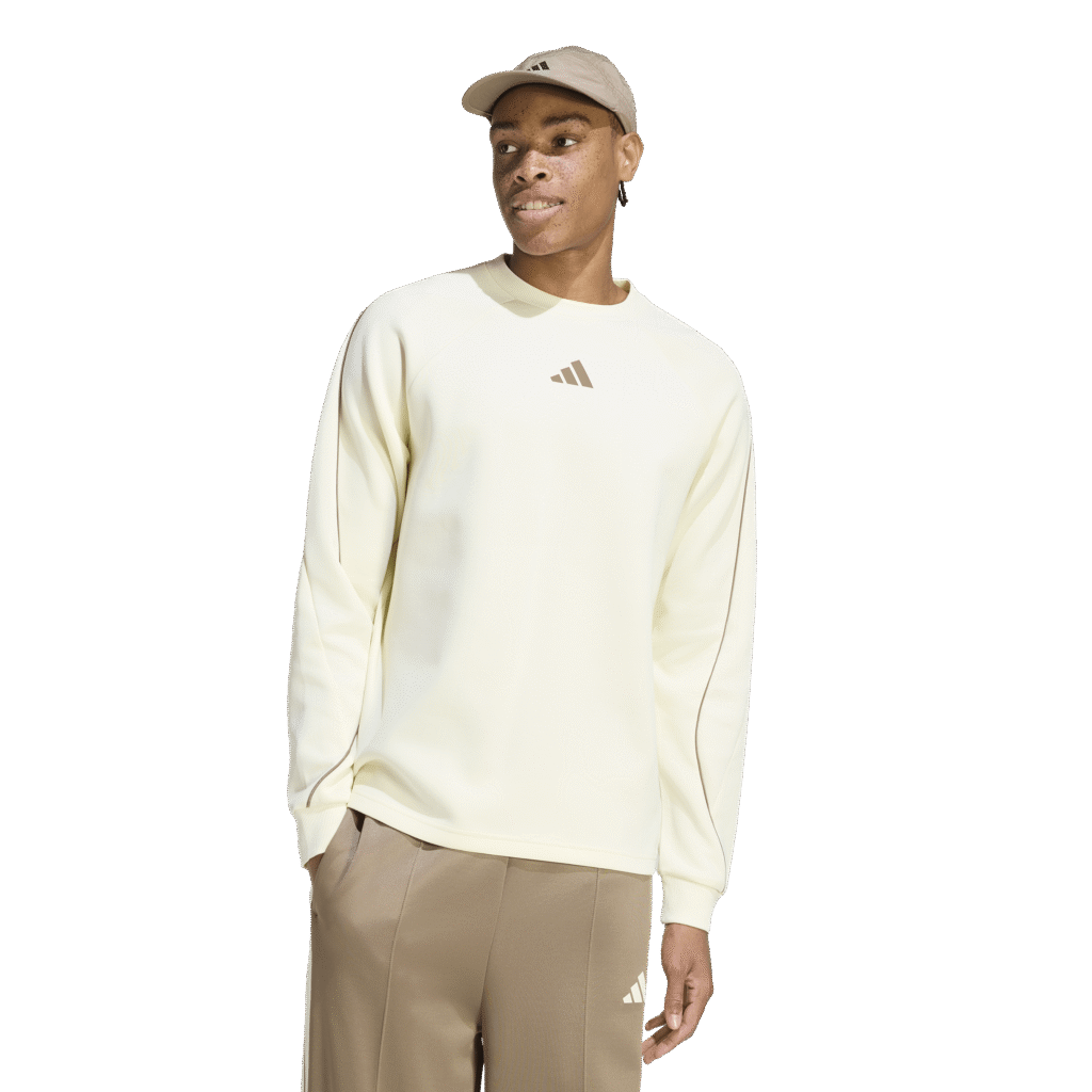 Adidas Stadium Crew Sweater comfortabele heren trui met ronde hals