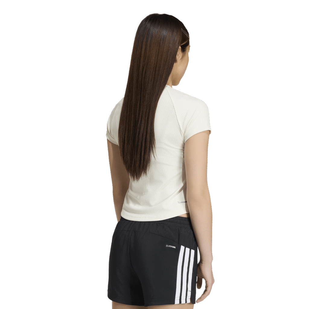 Adidas JG CLGT Shirt KS5125 comfortabel meidenshirt met sportieve collegestijl opdruk