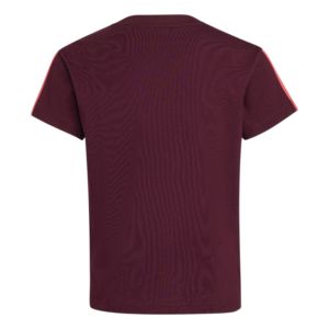 Adidas JG 3S Tee 160 KT3342 comfortabel meidenshirt met klassieke 3-Stripes op de mouwen
