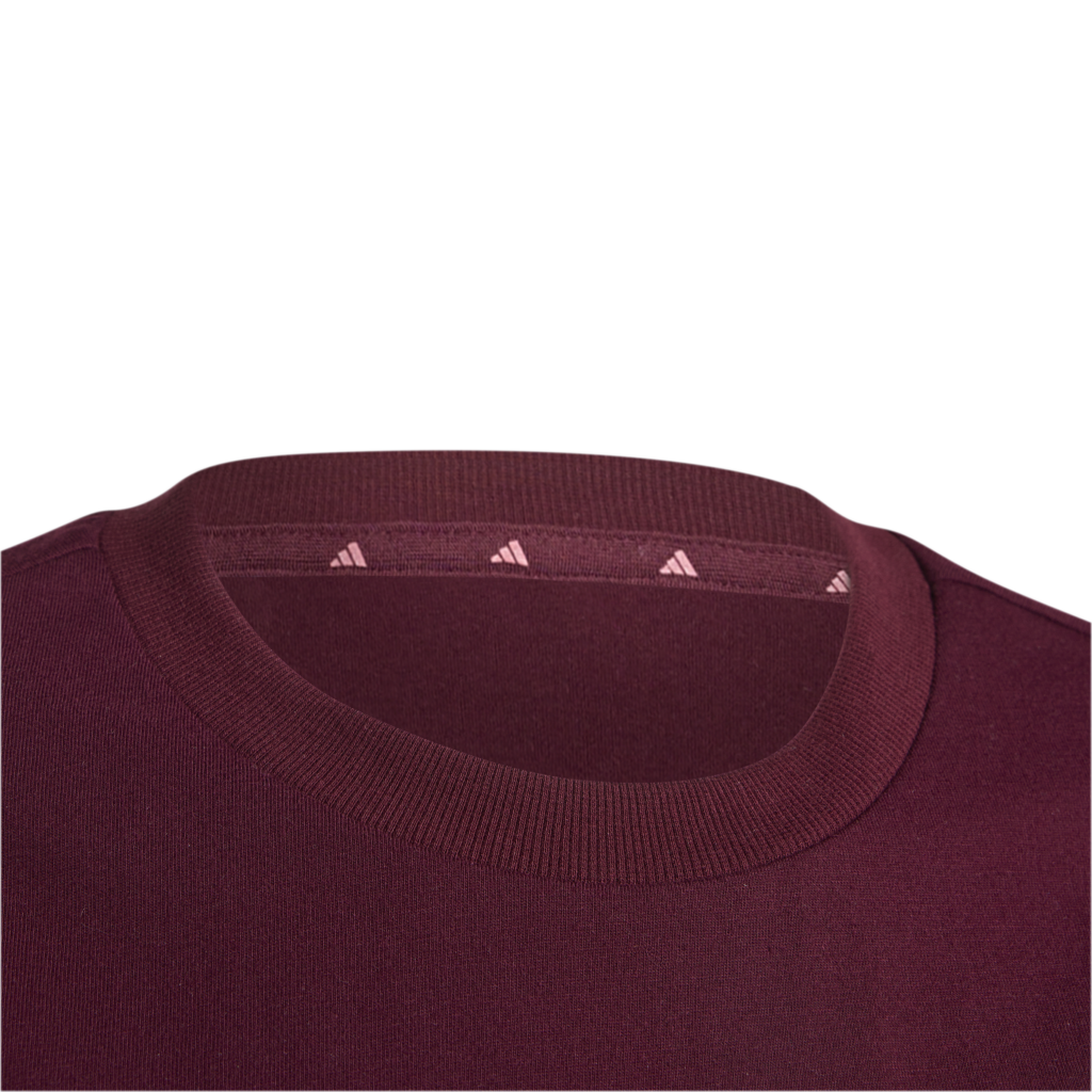 Adidas JG 3S Tee 160 KT3342 comfortabel meidenshirt met klassieke 3-Stripes op de mouwen