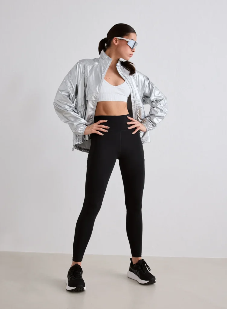 Aim'n Black Running Tights comfortabele en ondersteunende zwarte dames hardlooptight
